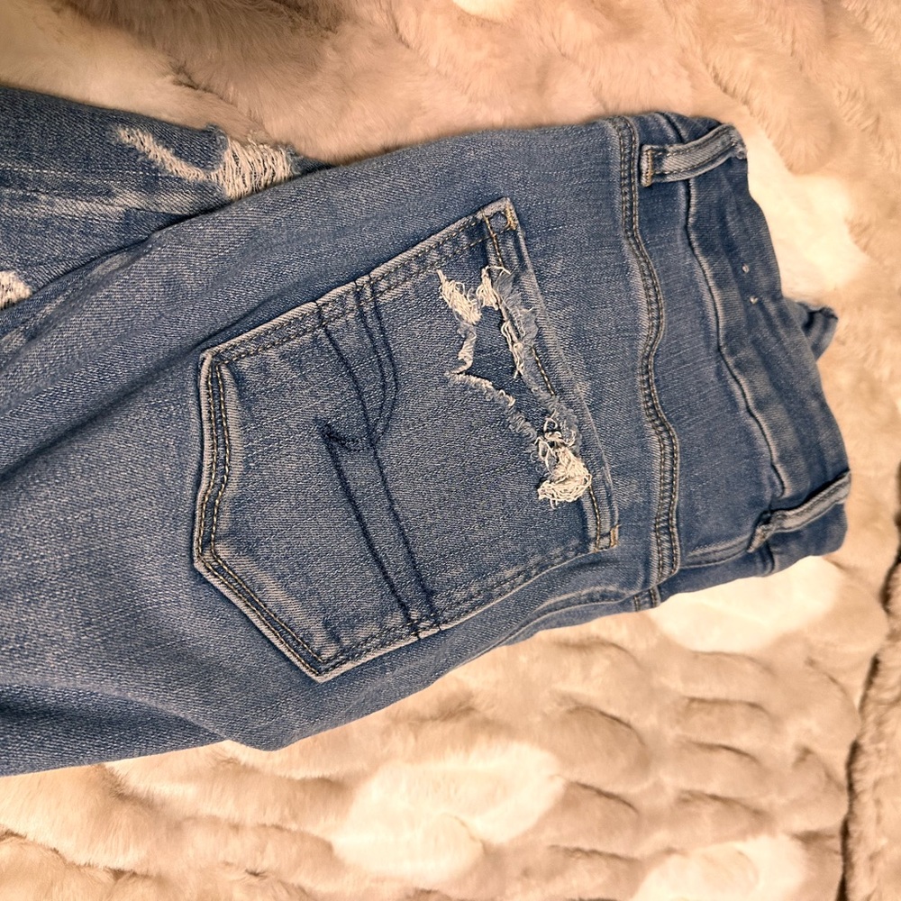 American Eagle Outfitters Light Blue High Rise Jeans